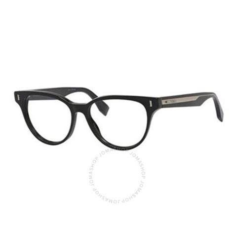 occhiale vista fendi mod ff 009|Fendi Ladies Black Oval Eyeglass Frames FF 0109 06ZV.